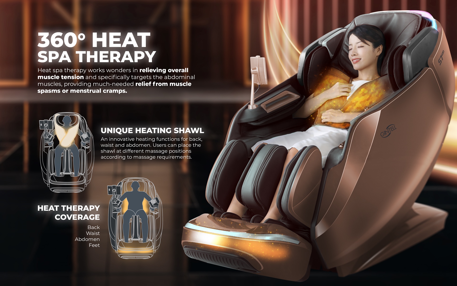 S7 Plus 2nd Gen 8-Hands Wellness Chair GT9987NC