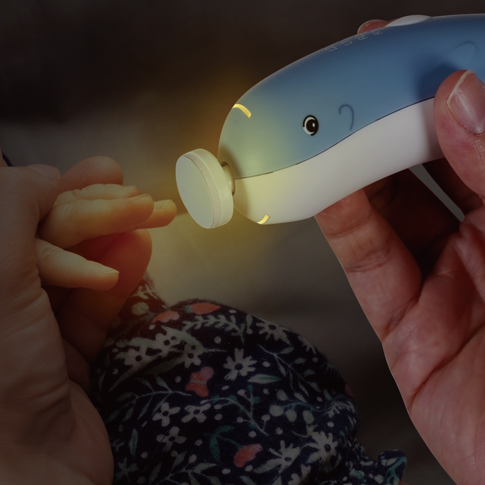 Haakaa Friendly Whale Baby Nail Care Trimmer Set