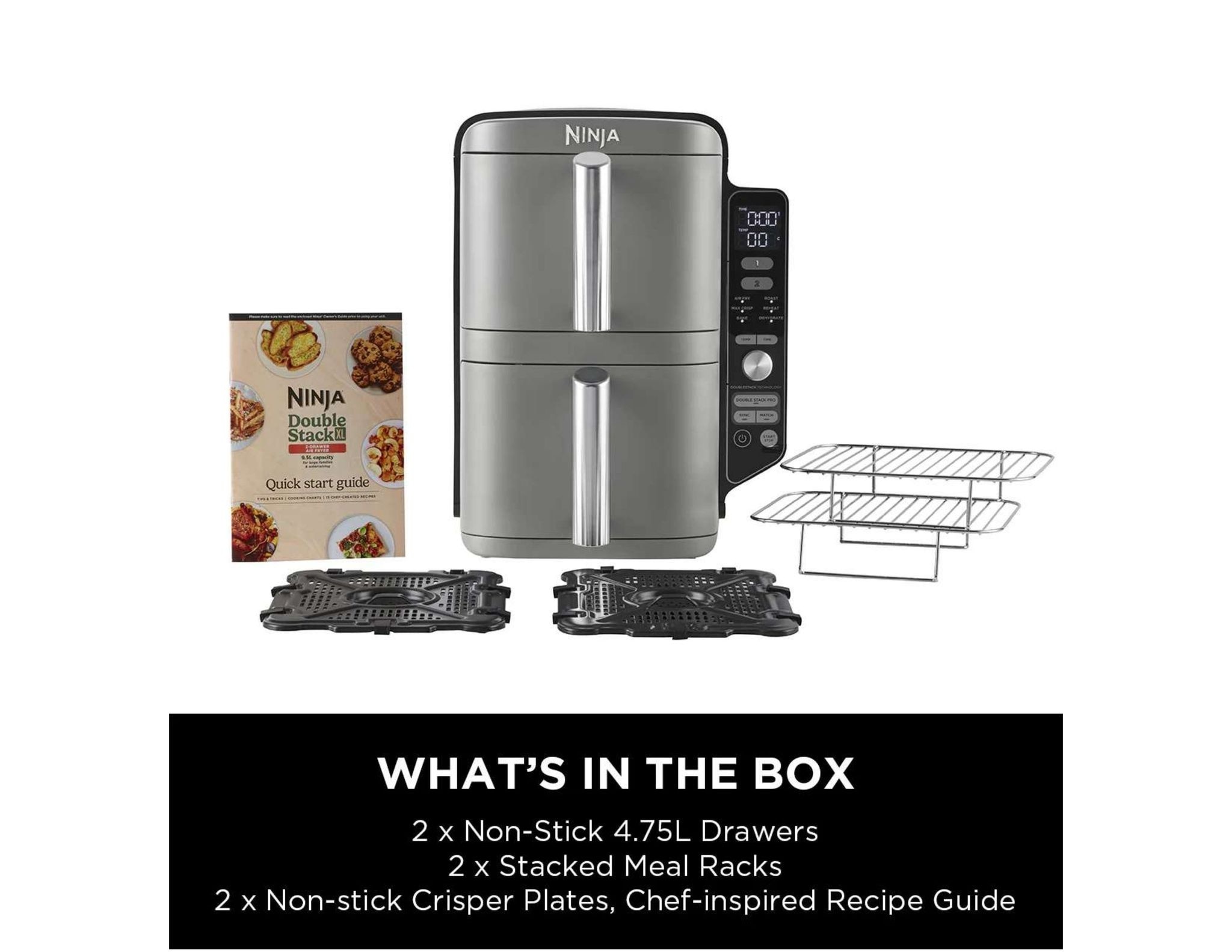 NINJA AIR FRYER DOUBLE STACK SL400SM
