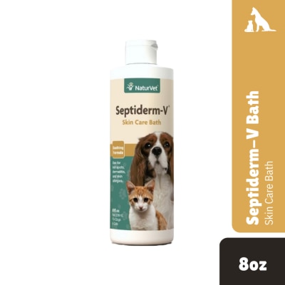 NATURVET Septiderm V Bath 8Oz