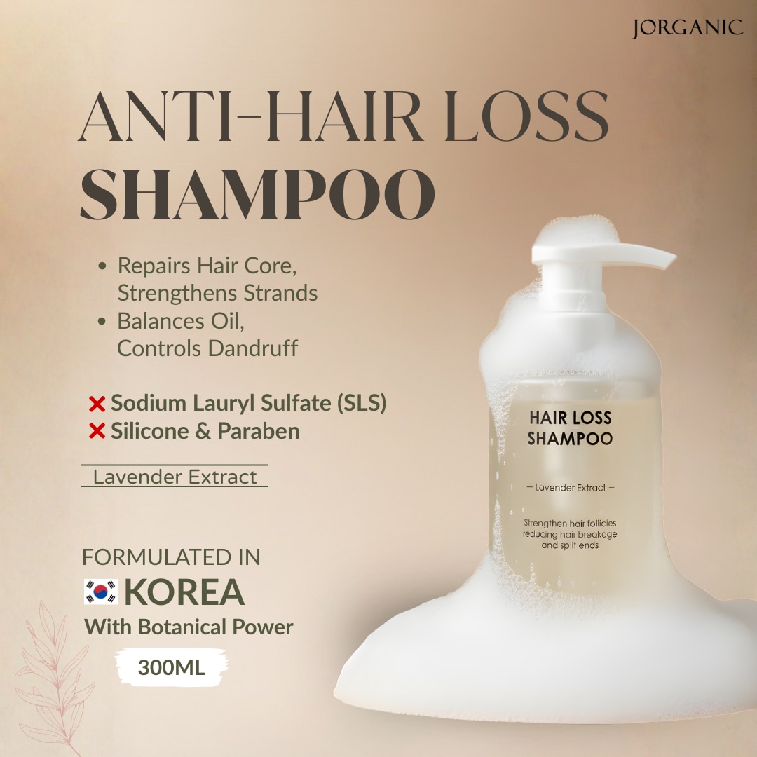 JORGANIC Renewelle Anti-Hair Loss Shampoo 300ml