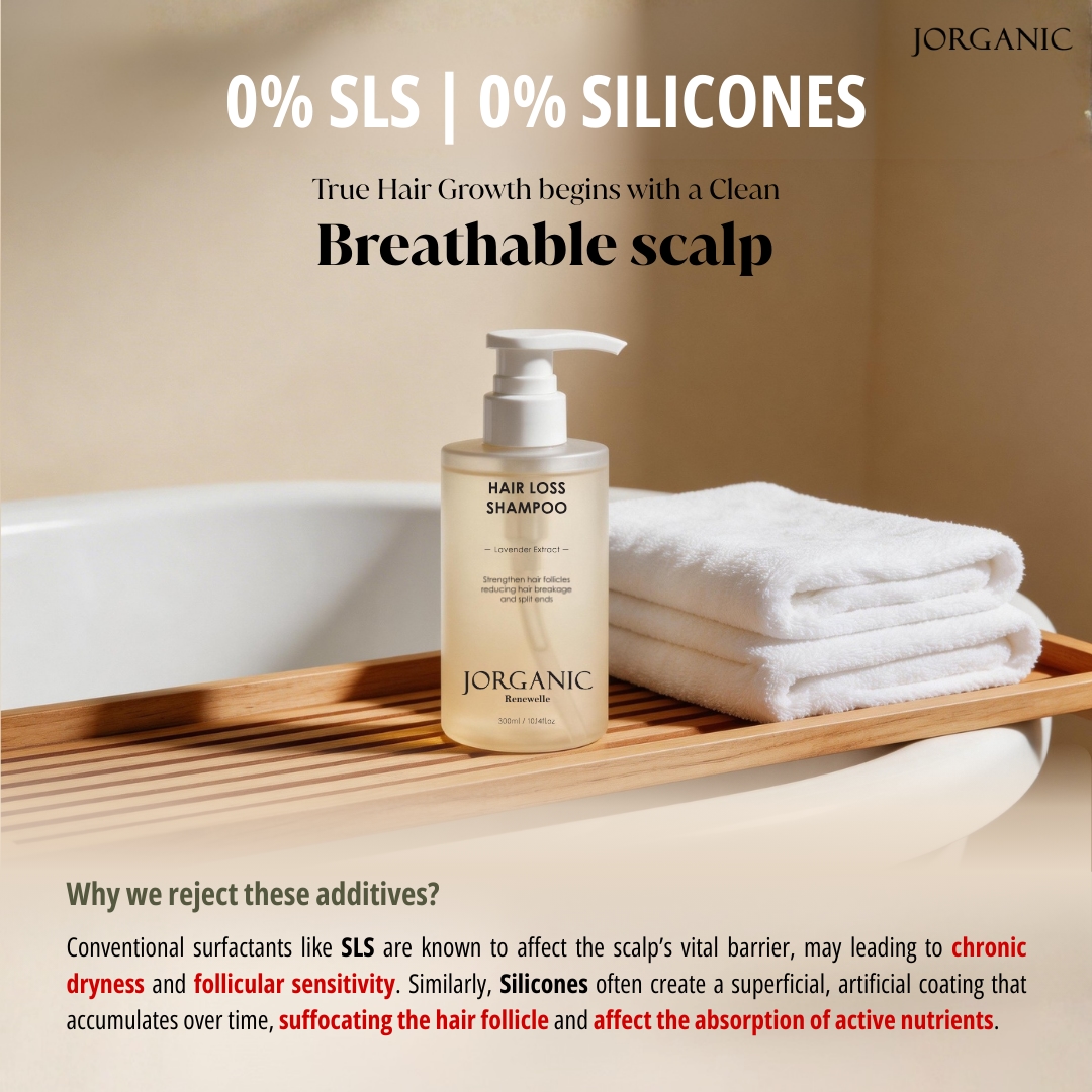 JORGANIC Renewelle Bundle Set (Shampoo + Treatment + Tonic)