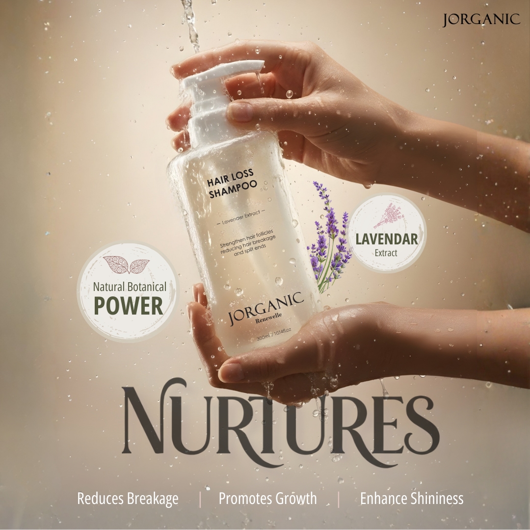 JORGANIC Renewelle Anti-Hair Loss Shampoo 300ml
