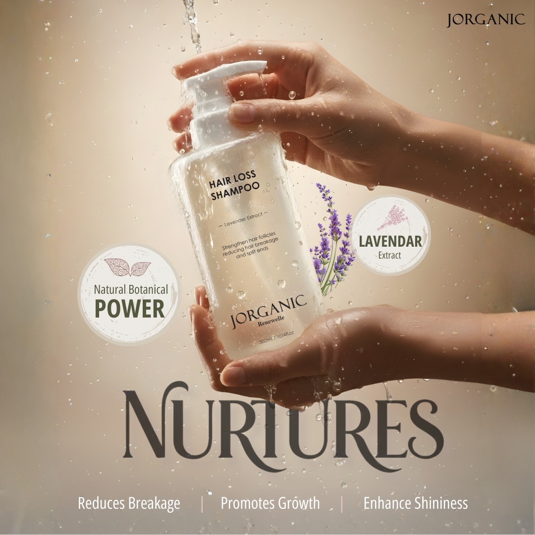 JORGANIC Renewelle Anti-Hair Loss Shampoo 300ml