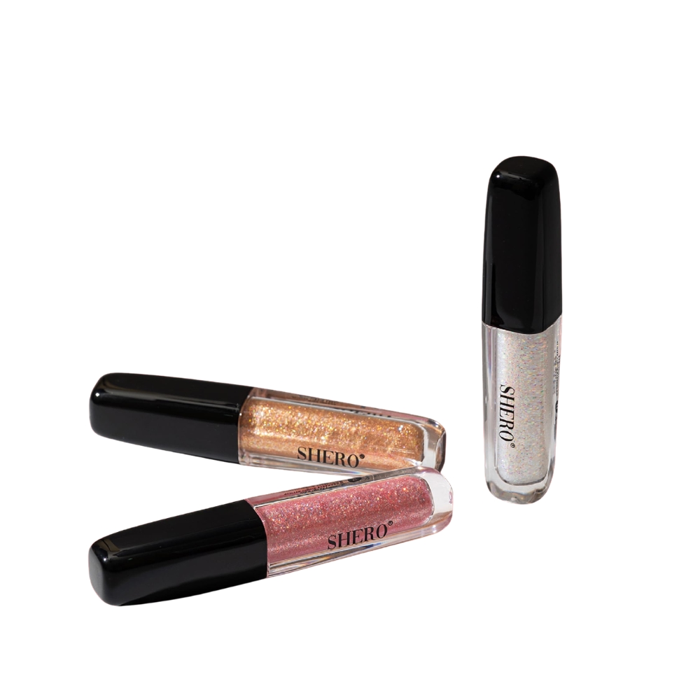 Shero High Impact Glitter Liquid Eyeshadow 02 Starry Silver