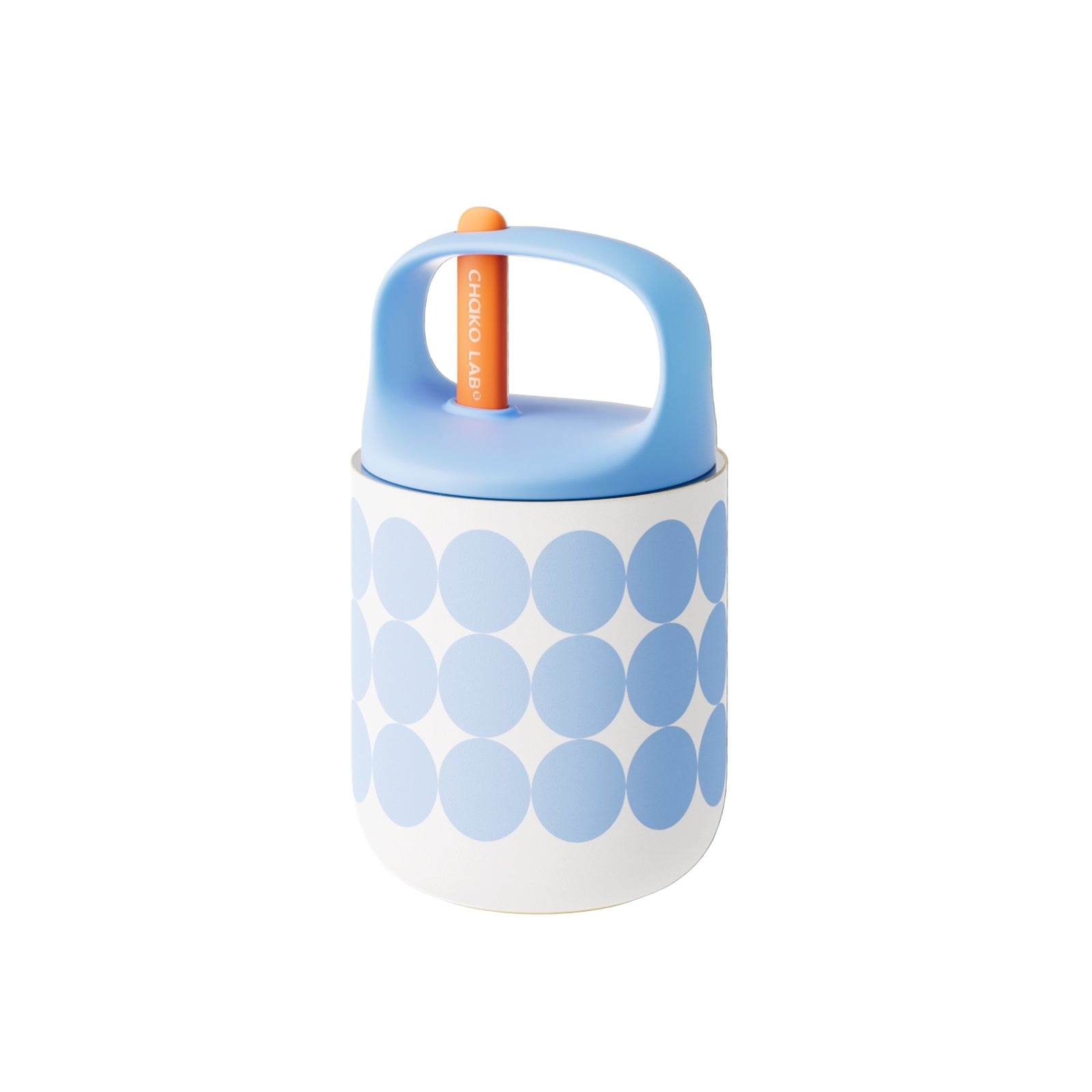 Chako Lab BaoBao Cup (SUS316) - White Blue