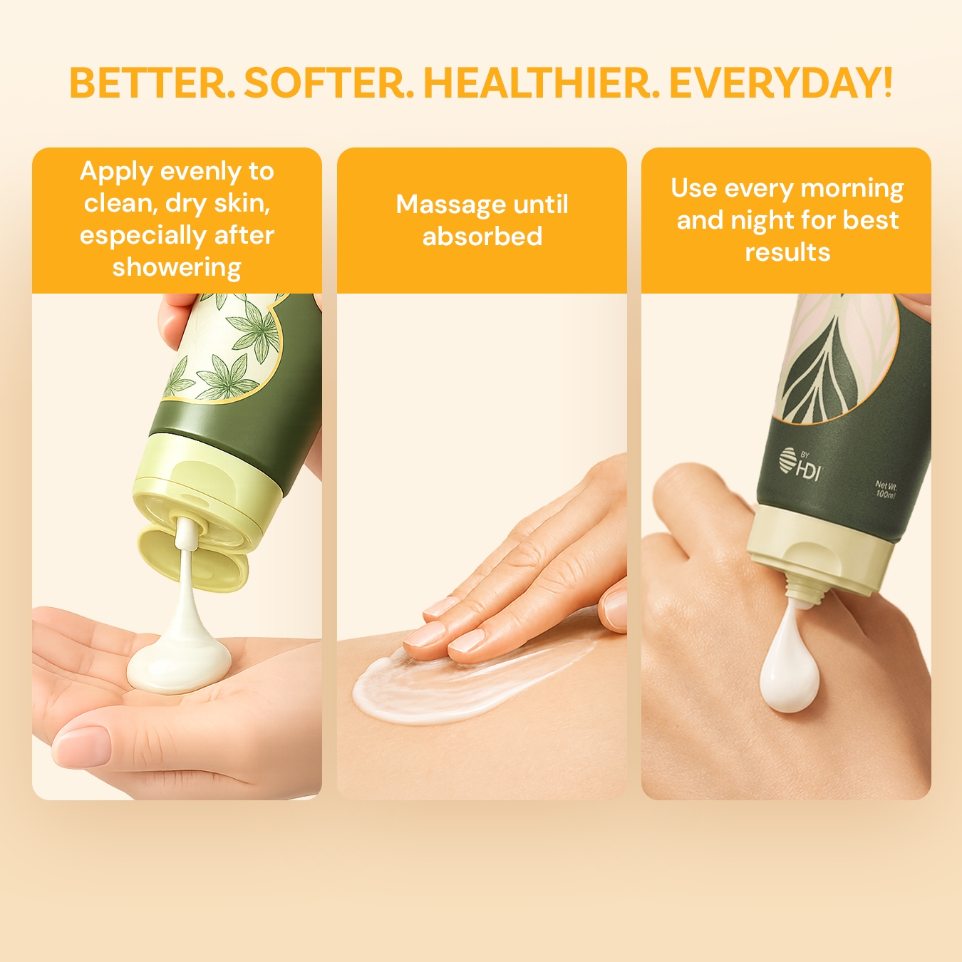 Better Botanics™ Body Crème - Infused with Propoelix, Honey and 7 Botanical extracts - Better than Lotion - 100ml