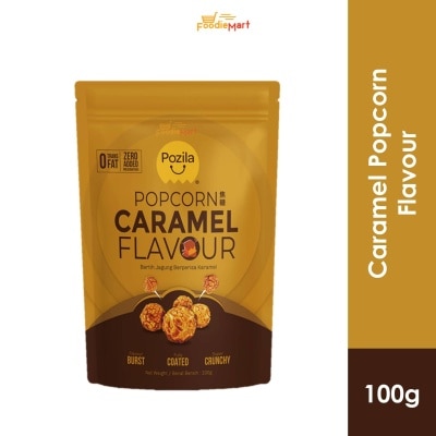 POZILA - FOODIEMART Pozila Popcorn 100g - Caramel