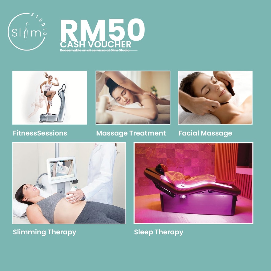 SLIM STUDIO RM50 CASH VOUCHER