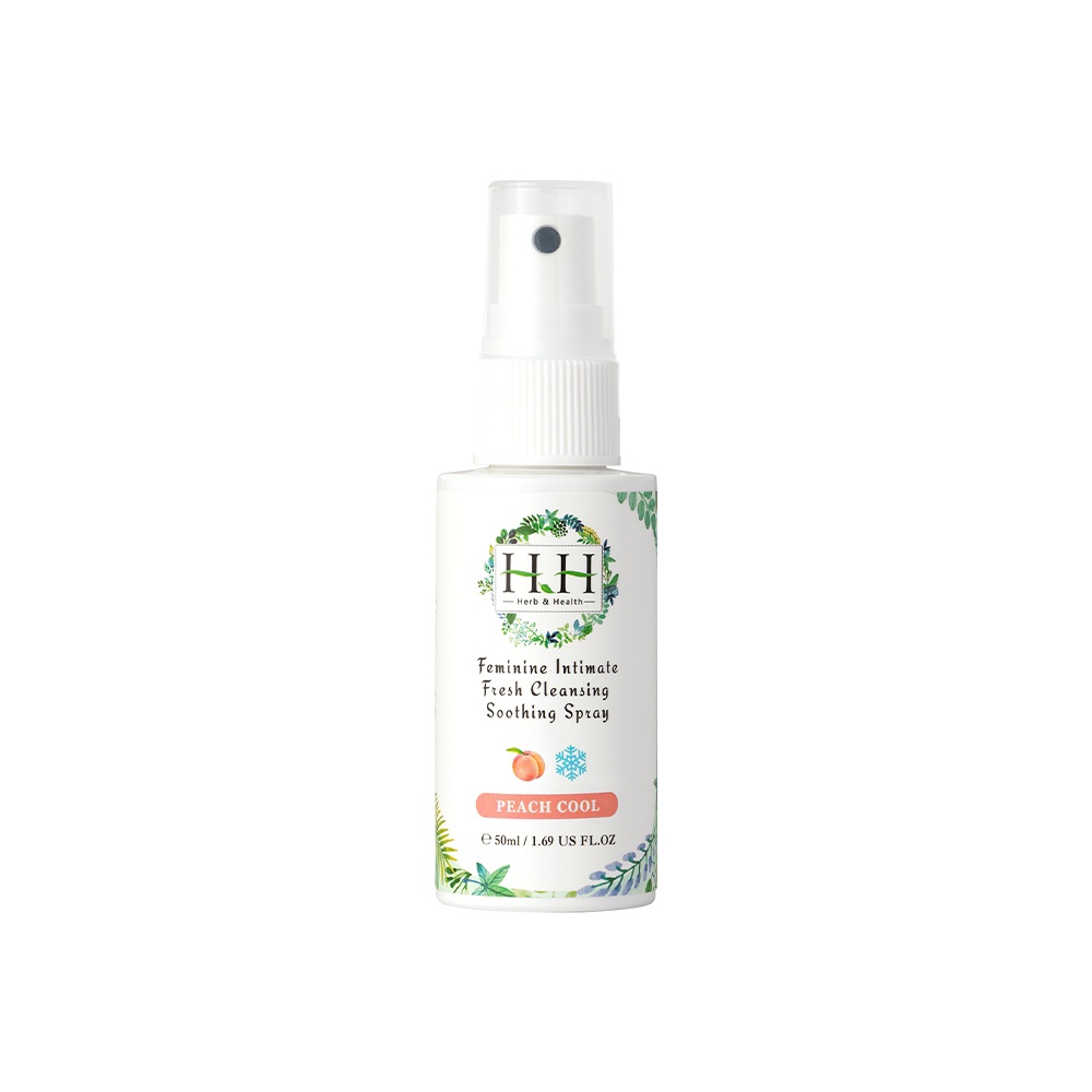 Feminine Intimate Fresh Cleansing Soothing Spray (Peach Cool) 50ML