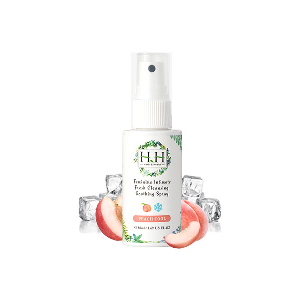 Feminine Intimate Fresh Cleansing Soothing Spray (Peach Cool) 50ML