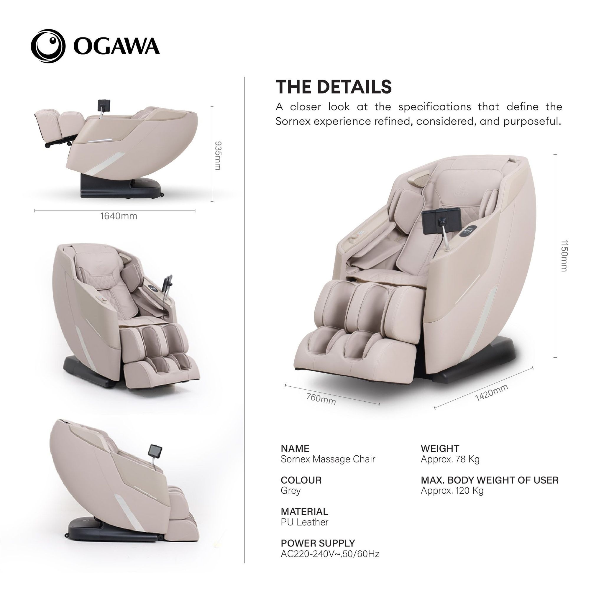 Ogawa SorneX Massage Chair