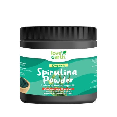LOVE EARTH - Organic Spirulina Powder 185g