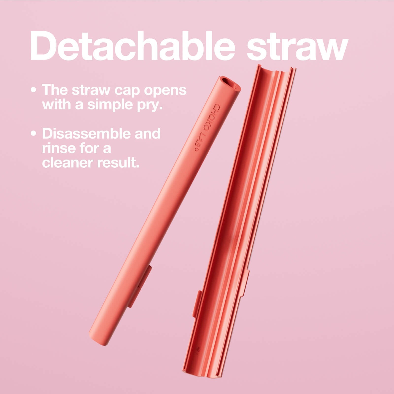 Chako Lab Insulated Split Cup (SUS316) Pink image