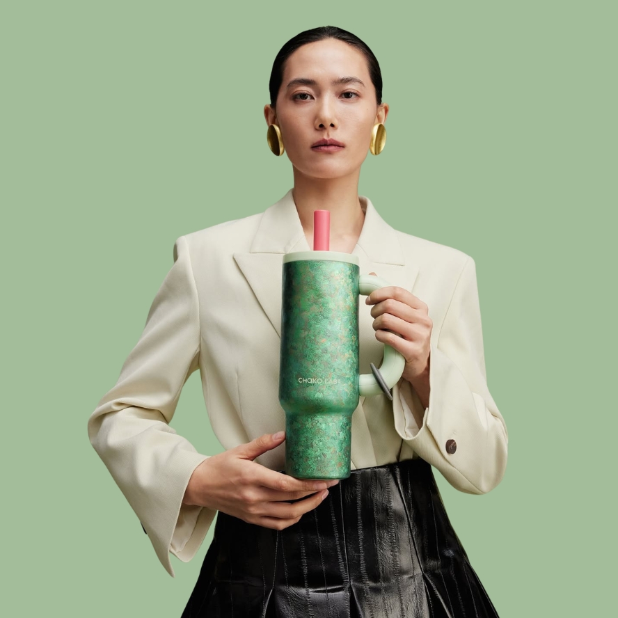 Chako Lab BaWang Cup (Titanium Frosty Edition) - Bamboo Green