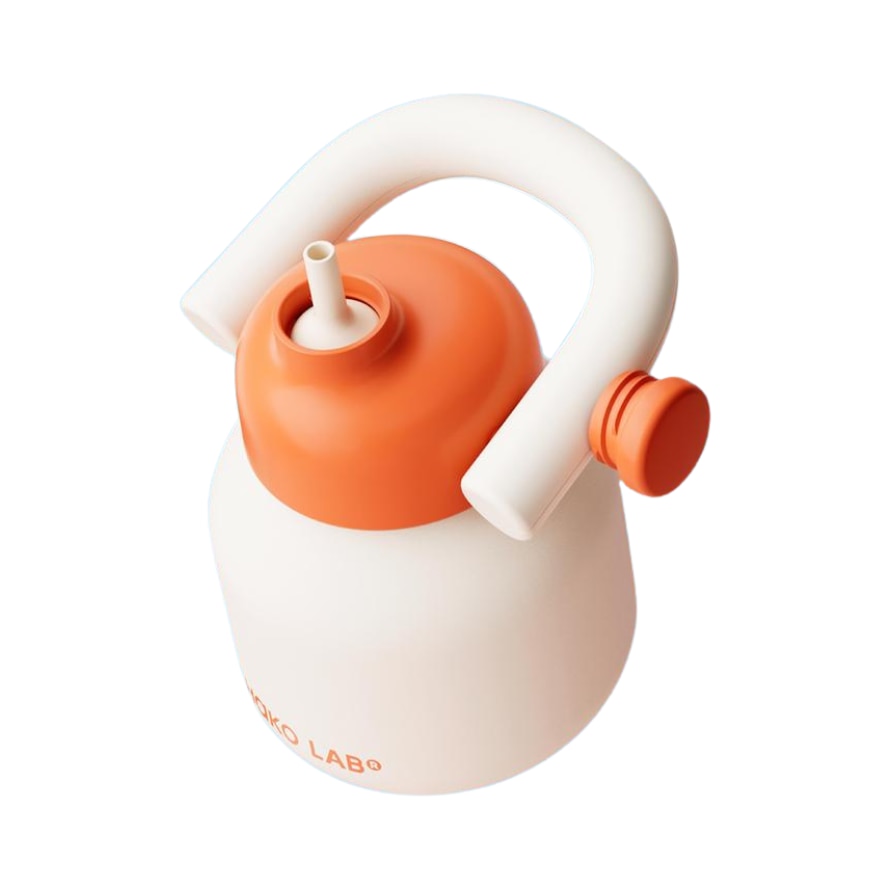 Lin Lin Bottle (SUS316) - White Orange