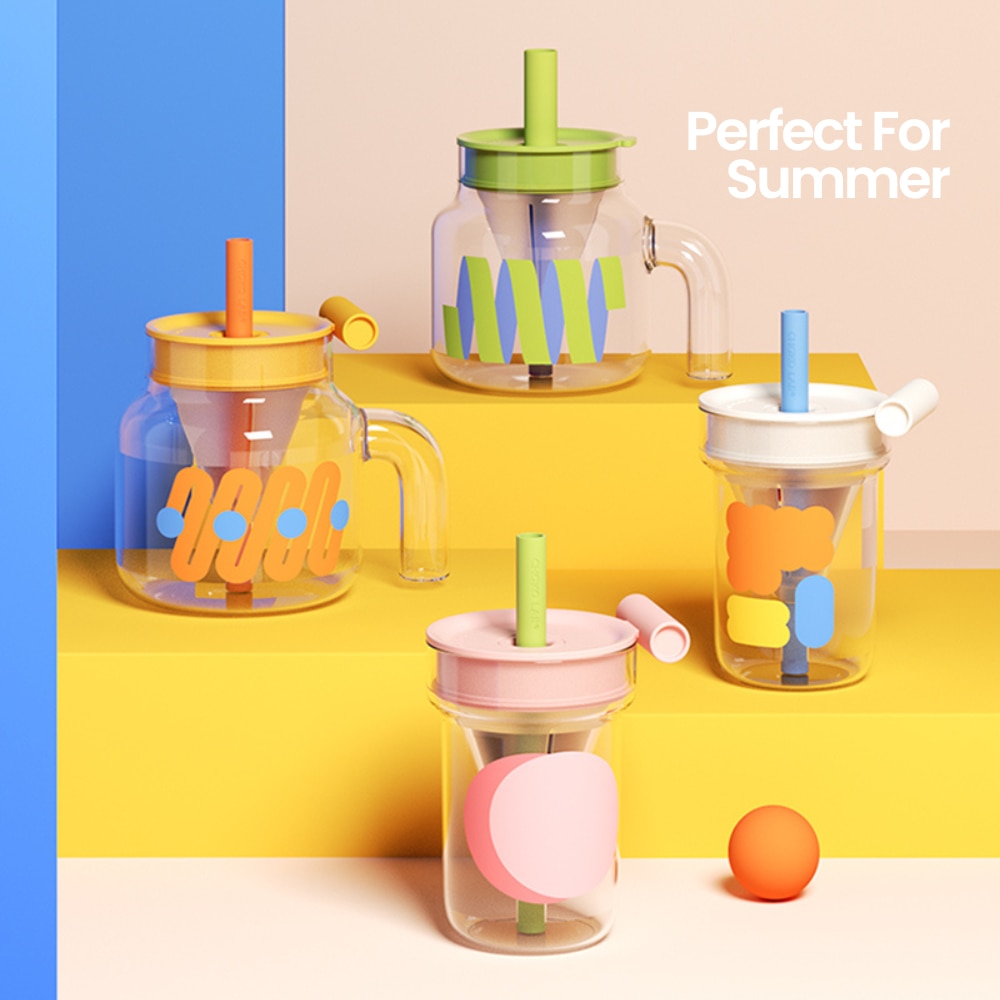 Chako Lab Funnel Glass 560ml  - Pink