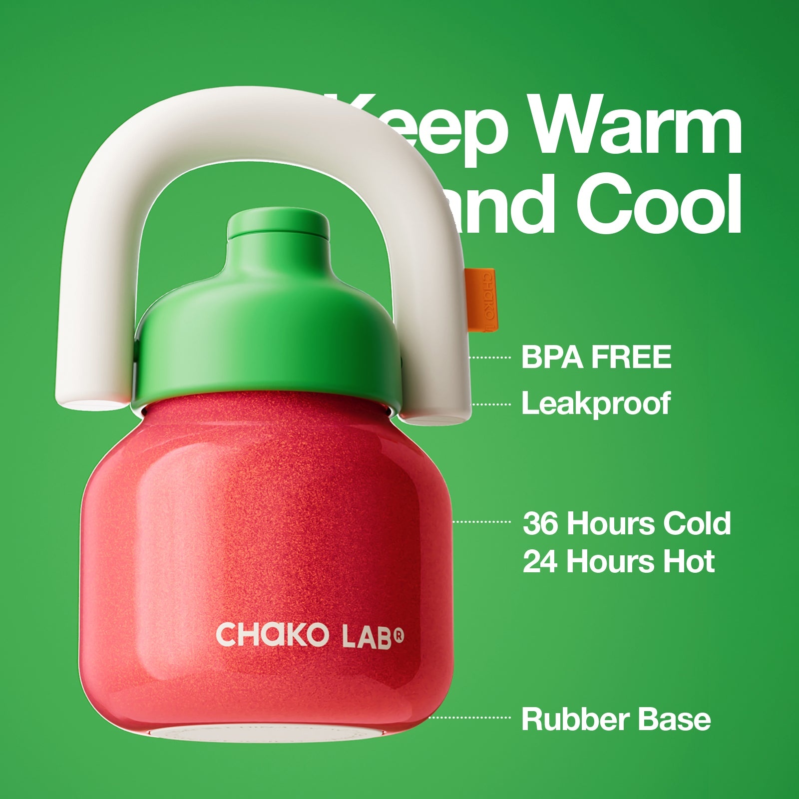 Chako Lab Special Edition (SUS316) - Lin Lin Bottle Red