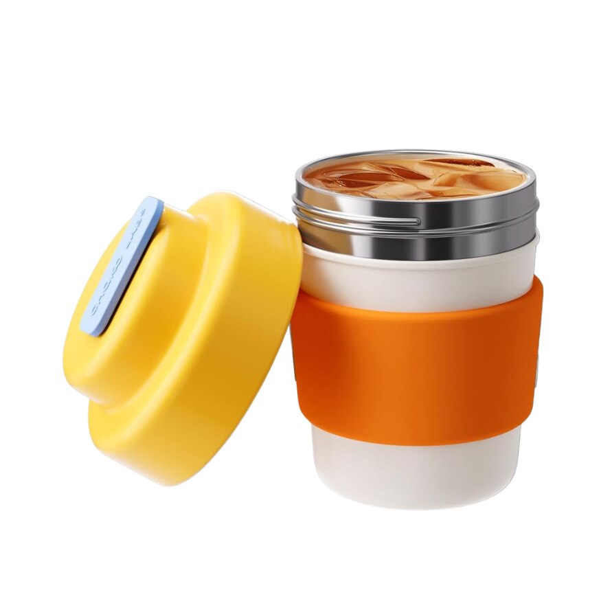 Chako Lab Coffee Cup (Ceramic) - Orange