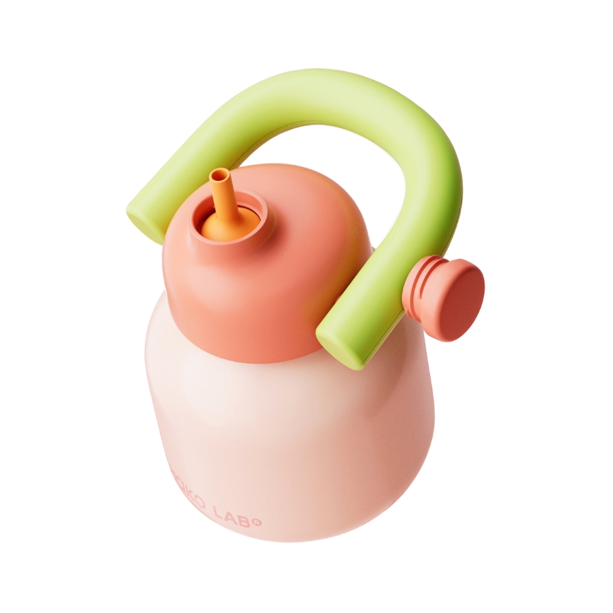 Lin Lin Bottle (SUS316) - Peach Green