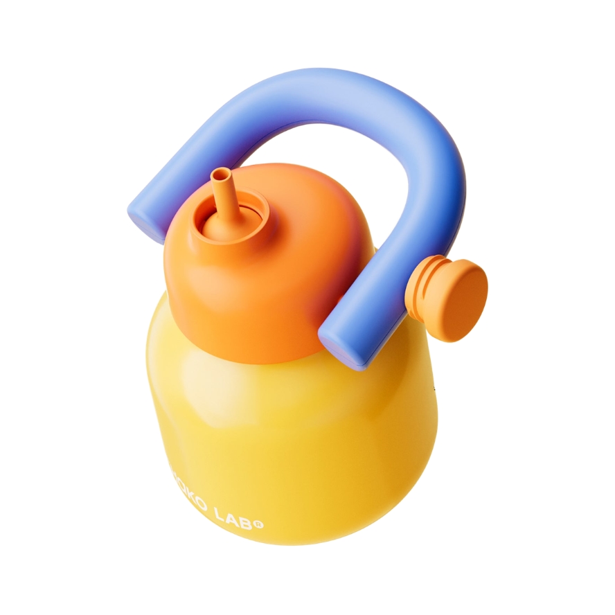 Lin Lin Bottle (SUS316) - Yellow Orange