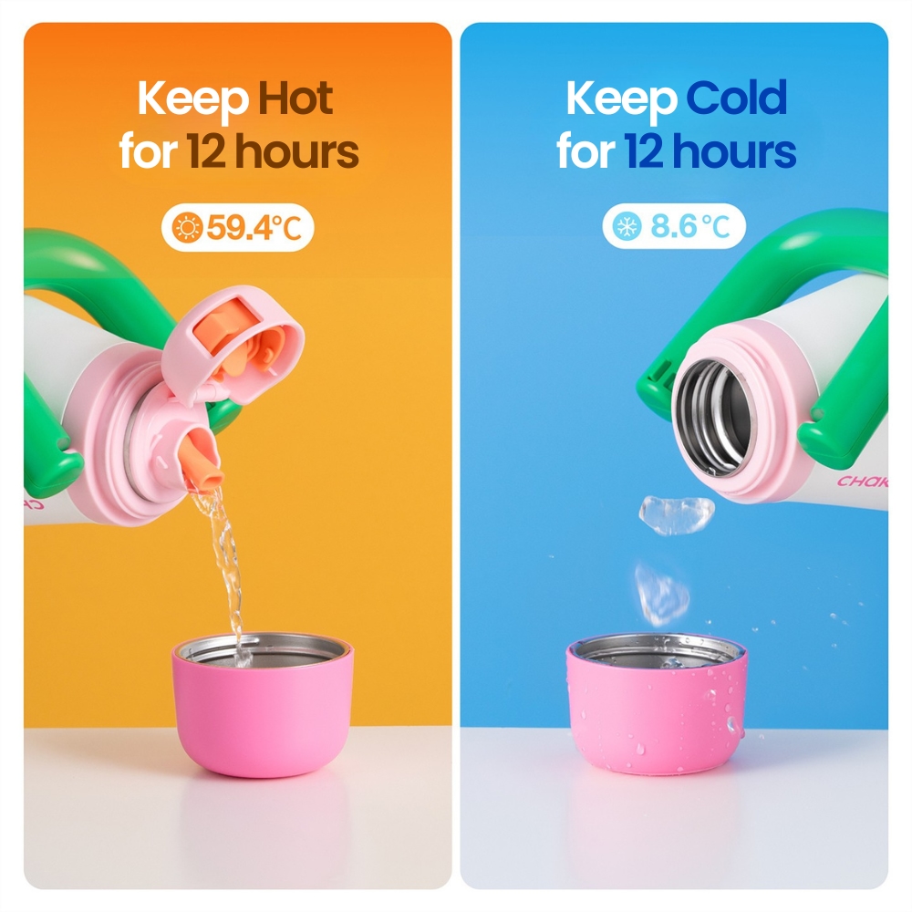 Chako Lab Tata Pot (SUS316) - Green Pink
