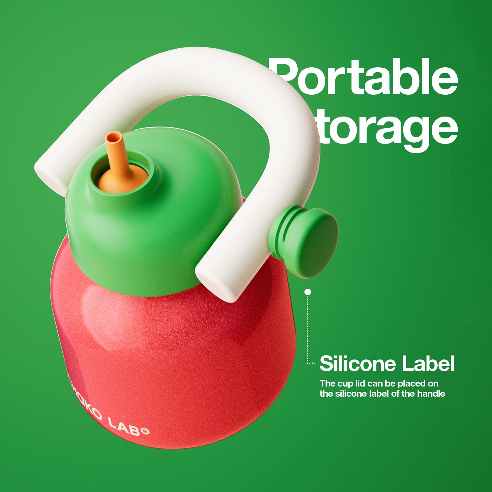 Chako Lab Special Edition (SUS316) - Lin Lin Bottle Red