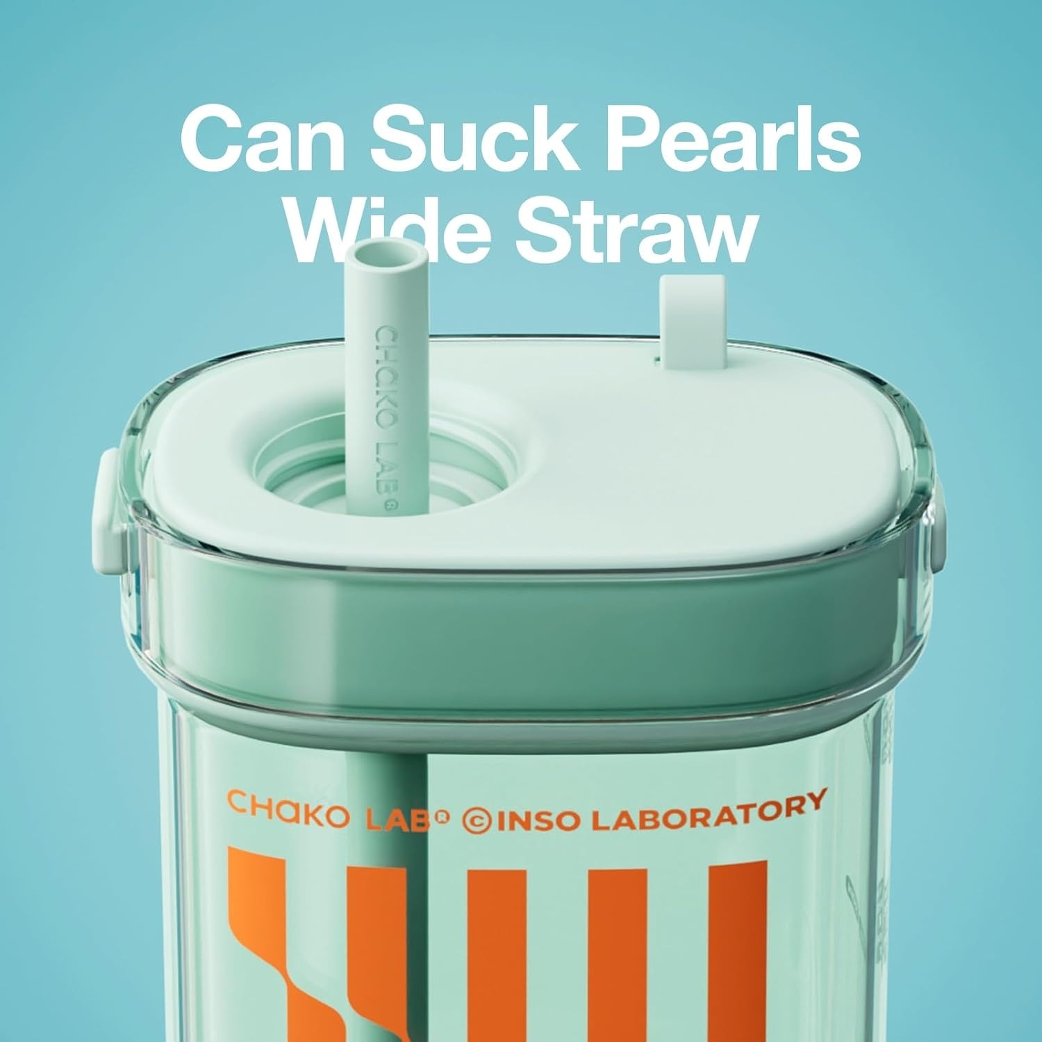 Chako Lab Bobo Square Cup (Tritan) - Mint Green