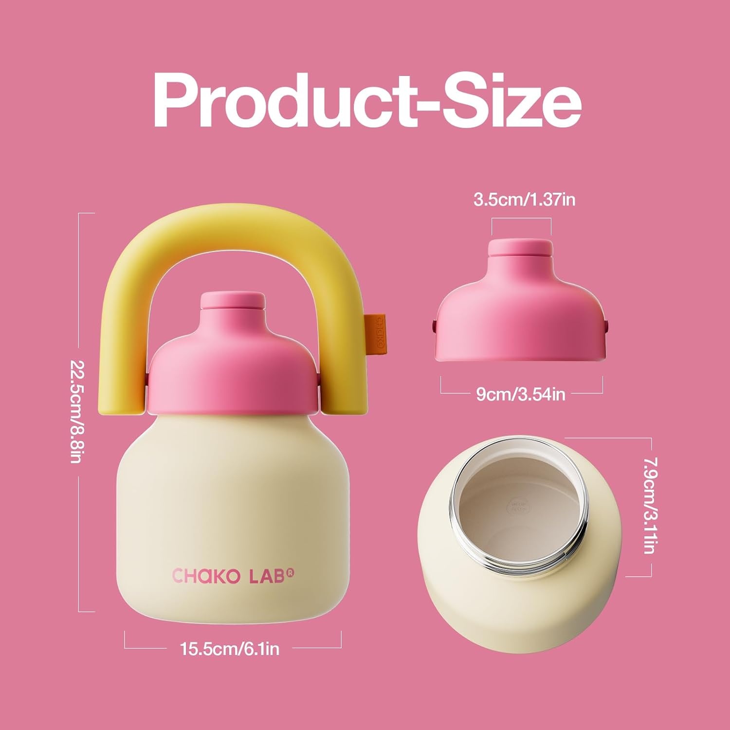 Chako Lab Lin Lin (Ceramic) - Yellow Pink