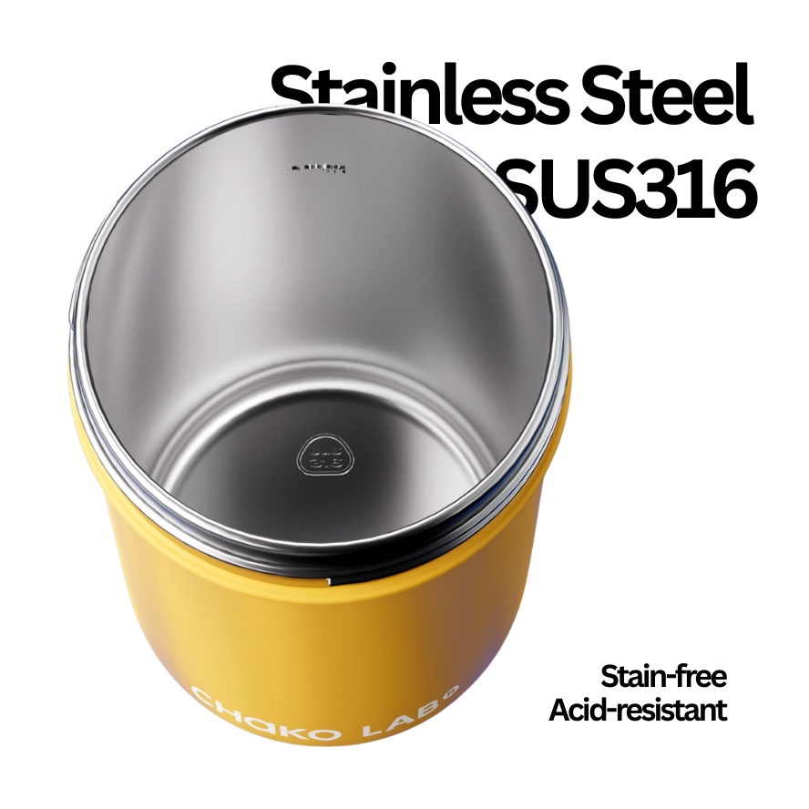 Chako Lab Bobo Cup (SUS316) - Yellow