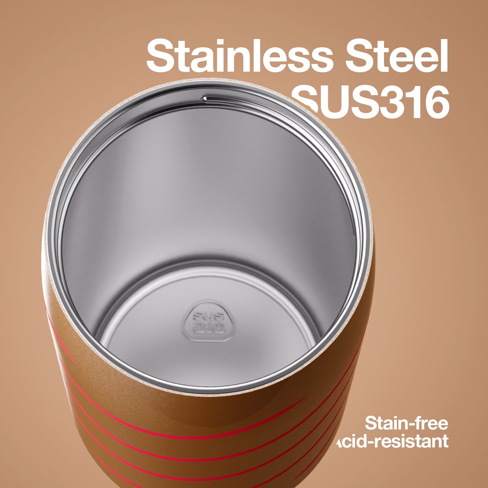 Chako Lab Special Edition (SUS316) - Milk Pod Red