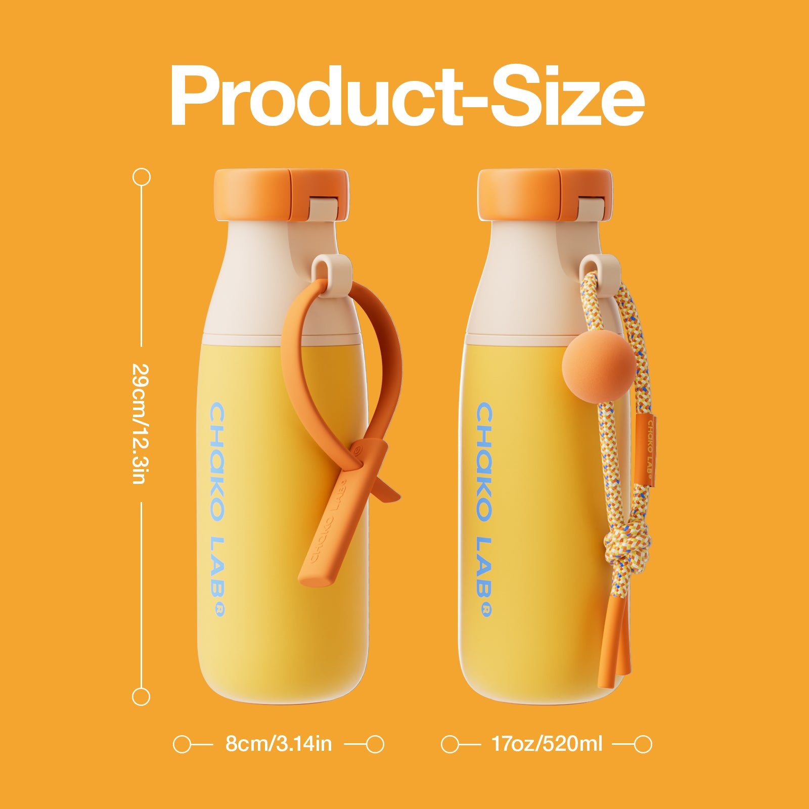 Chako Lab Milk Pod (SUS316) - Orange