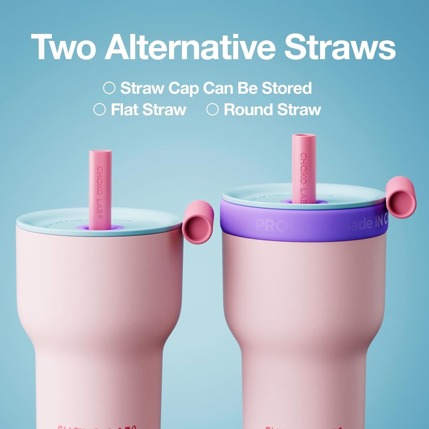 Chako Lab Pang Pang Cup Double Layer (SUS316) - Pink Purple