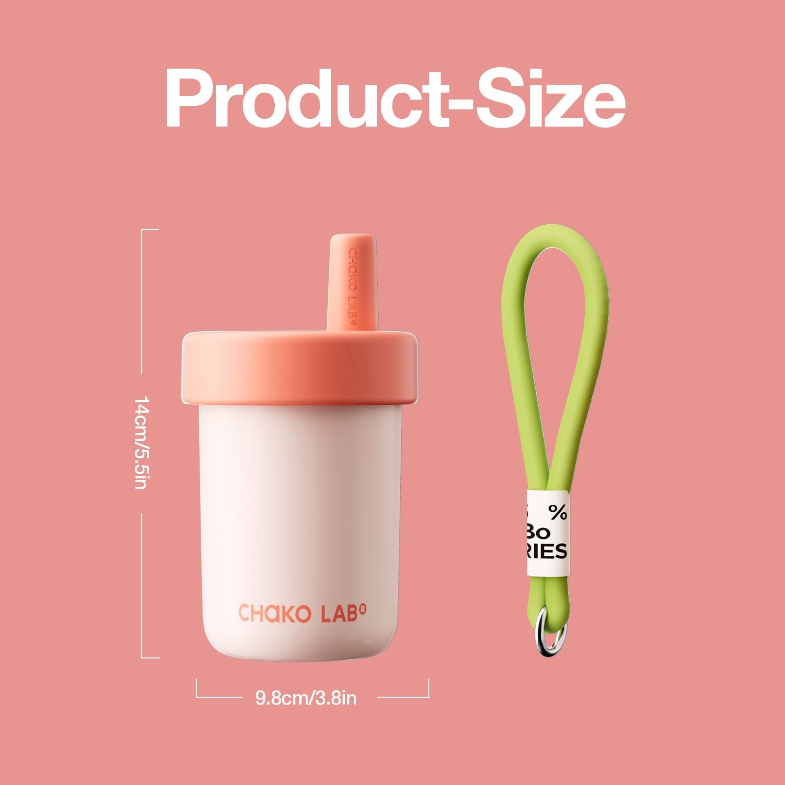 Chako Lab Bobo Cup (SUS316) - Pink
