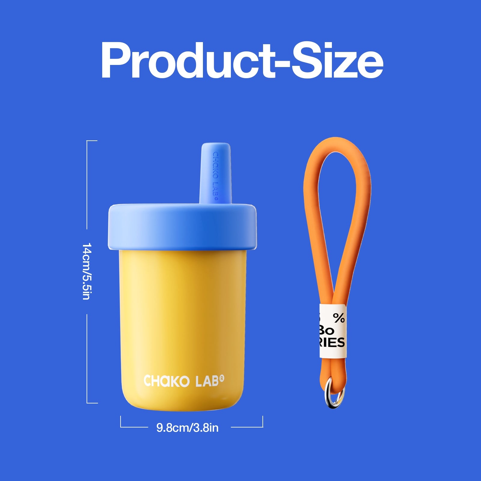 Chako Lab Bobo Cup (SUS316) - Yellow
