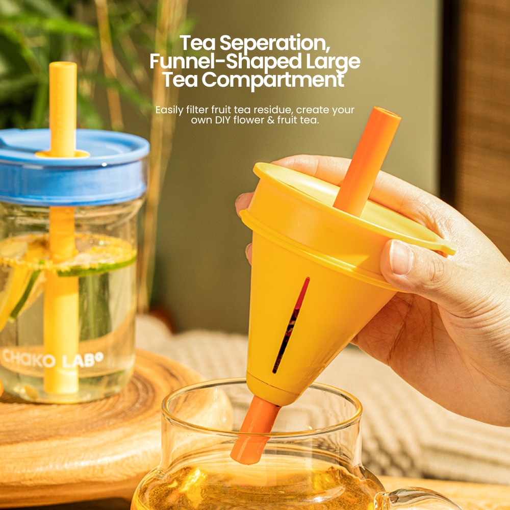 Chako Lab Funnel Glass 560ml  - Pink