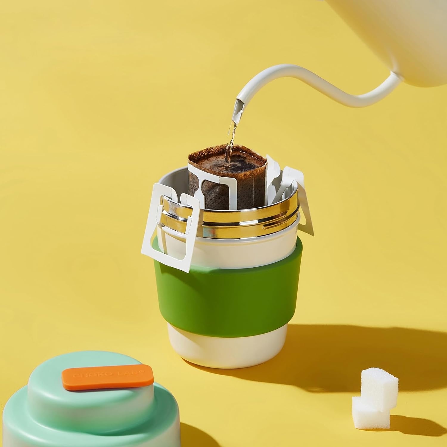Chako Lab Coffee Cup (Ceramic) - Green