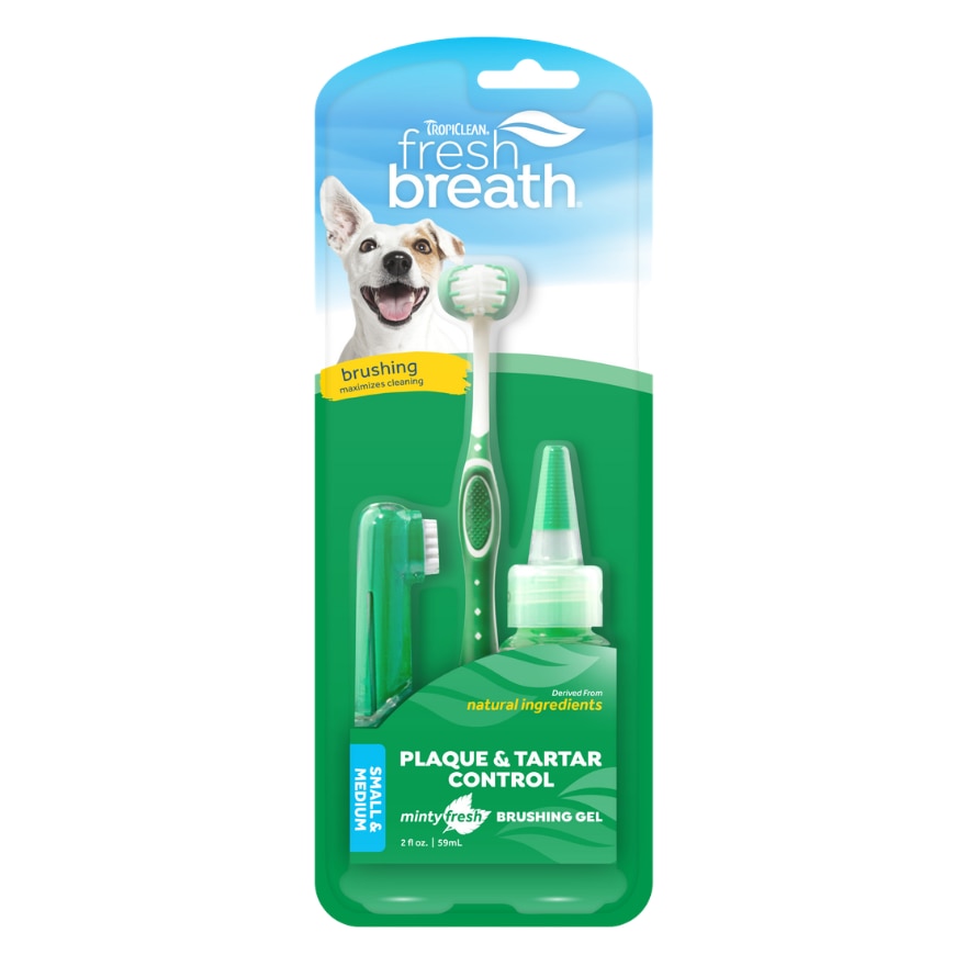 Fresh Breath Oral Care Kit for Small & Medium Dogs