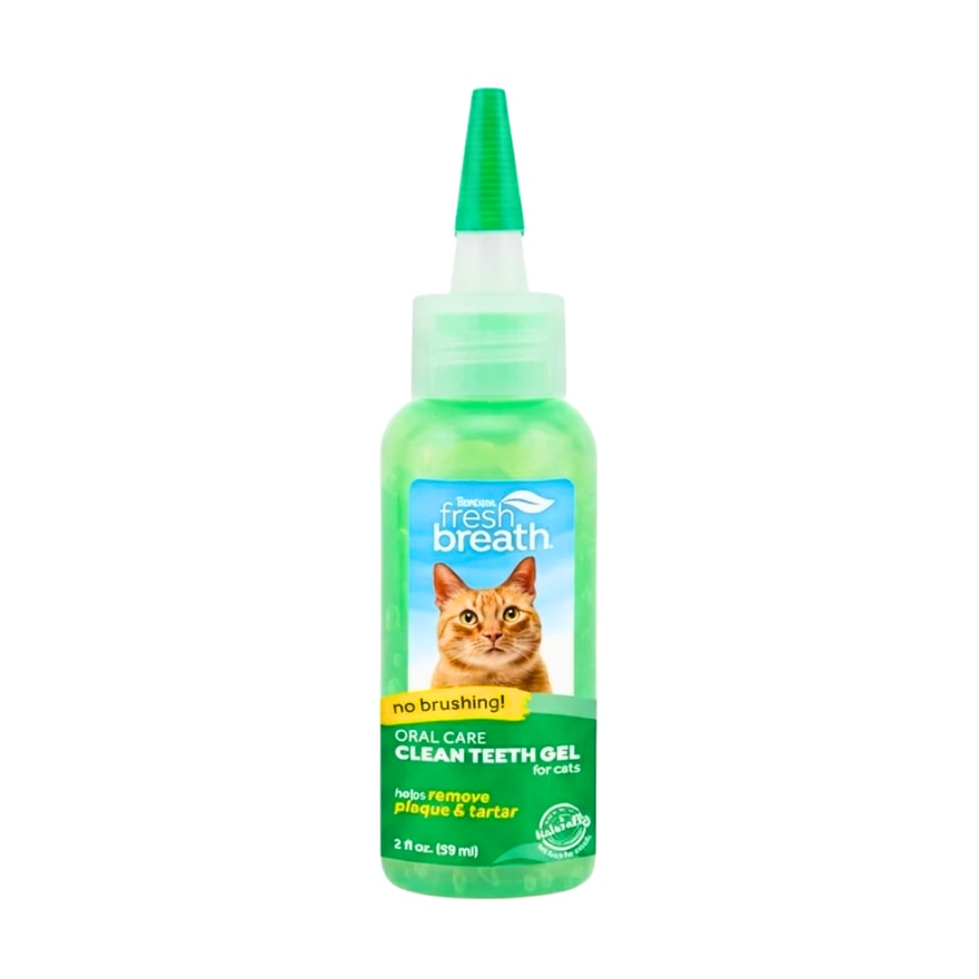 Fresh Breath Oral Care Clean Teeth Gel for Cats