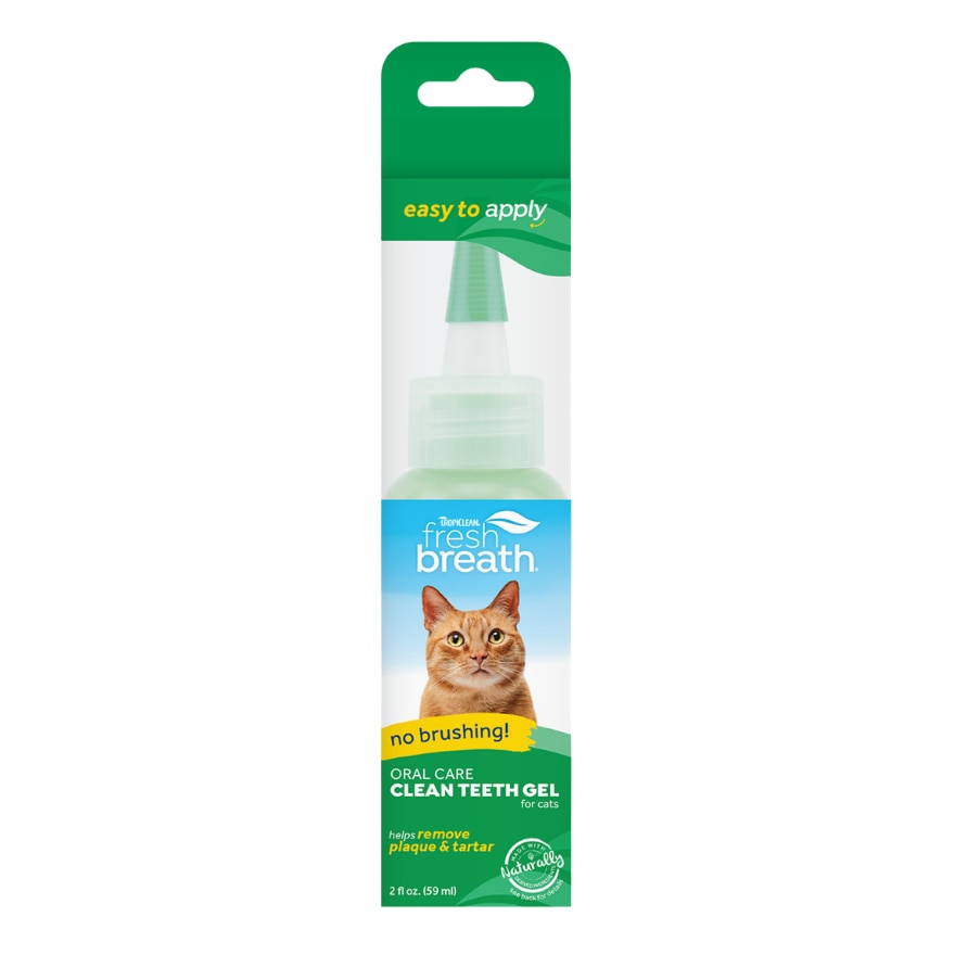 Fresh Breath Oral Care Clean Teeth Gel for Cats