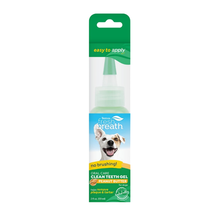 Fresh Breath Oral Care Gel For Dogs - Peanut Butter Flavor