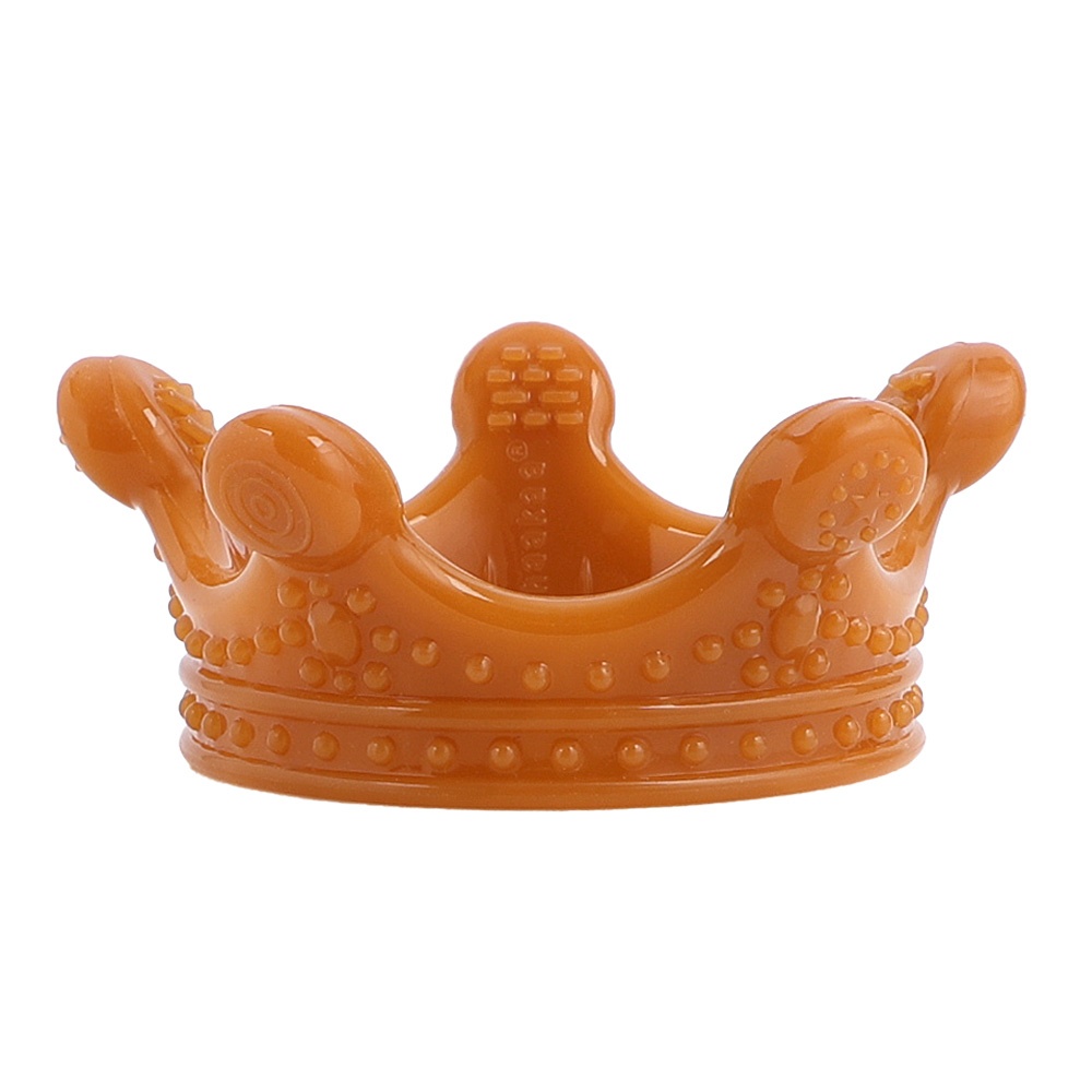 Haakaa Silicone Crown Teether - Amber(Brown)