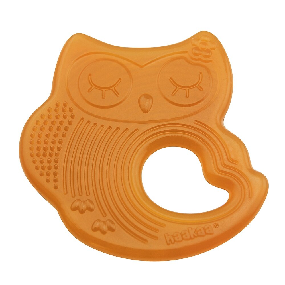 Haakaa Silicone Owl Teether - Sleeping Owl