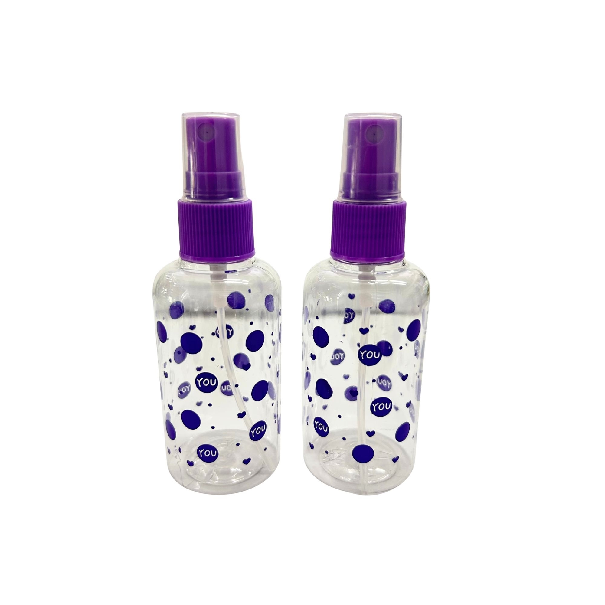 TR0067 TRANSPARENT SPRAY BOTTLE 75ML 2PCS image