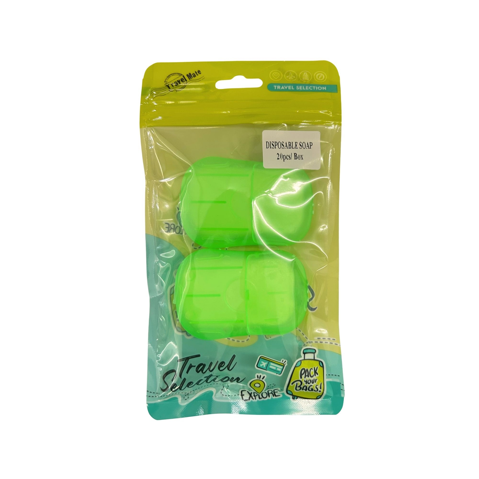 TR-0222 TRAVEL PAPER SOAP 2 PCS