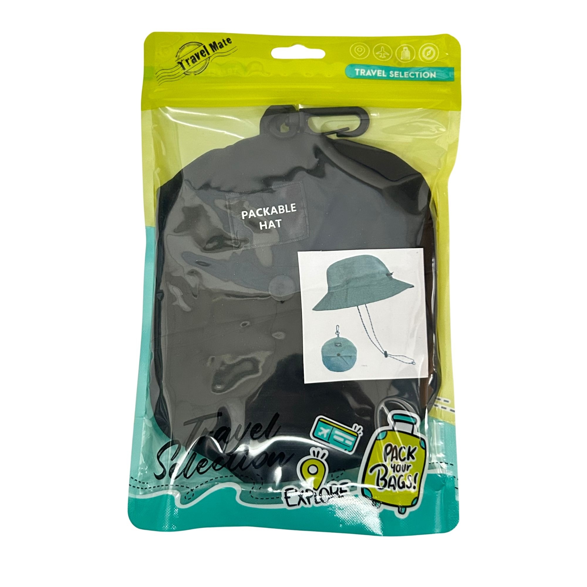 TR-0236 TRAVEL FOLDABLE HAT