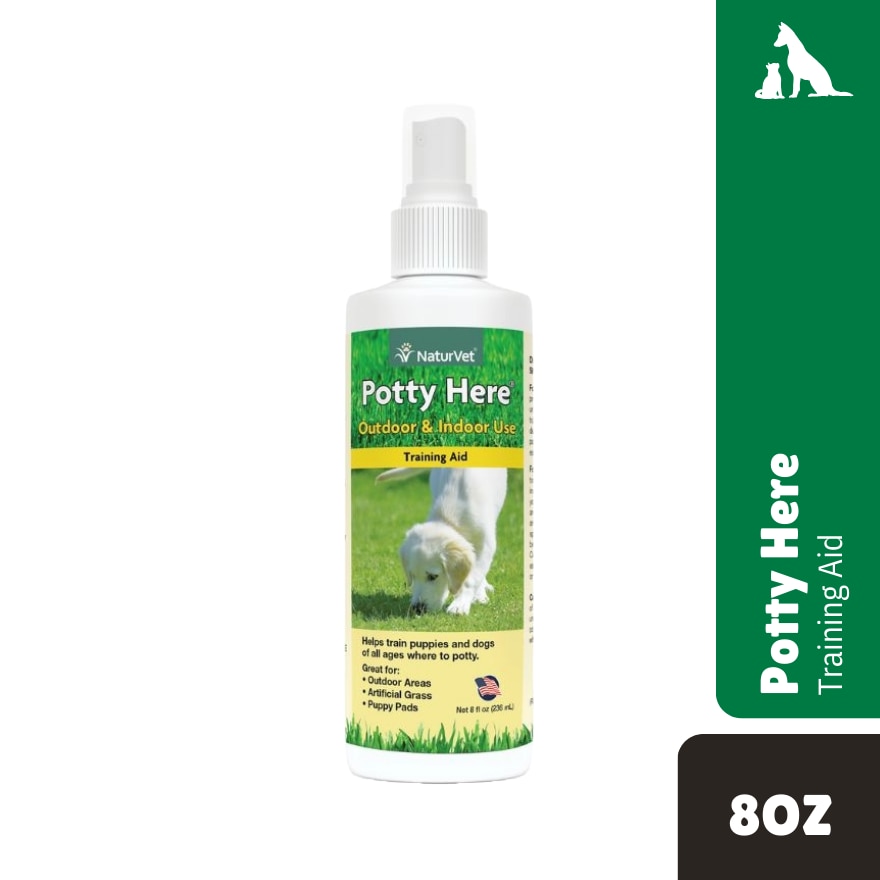 Pottty Here Training Aid Spray 8Oz