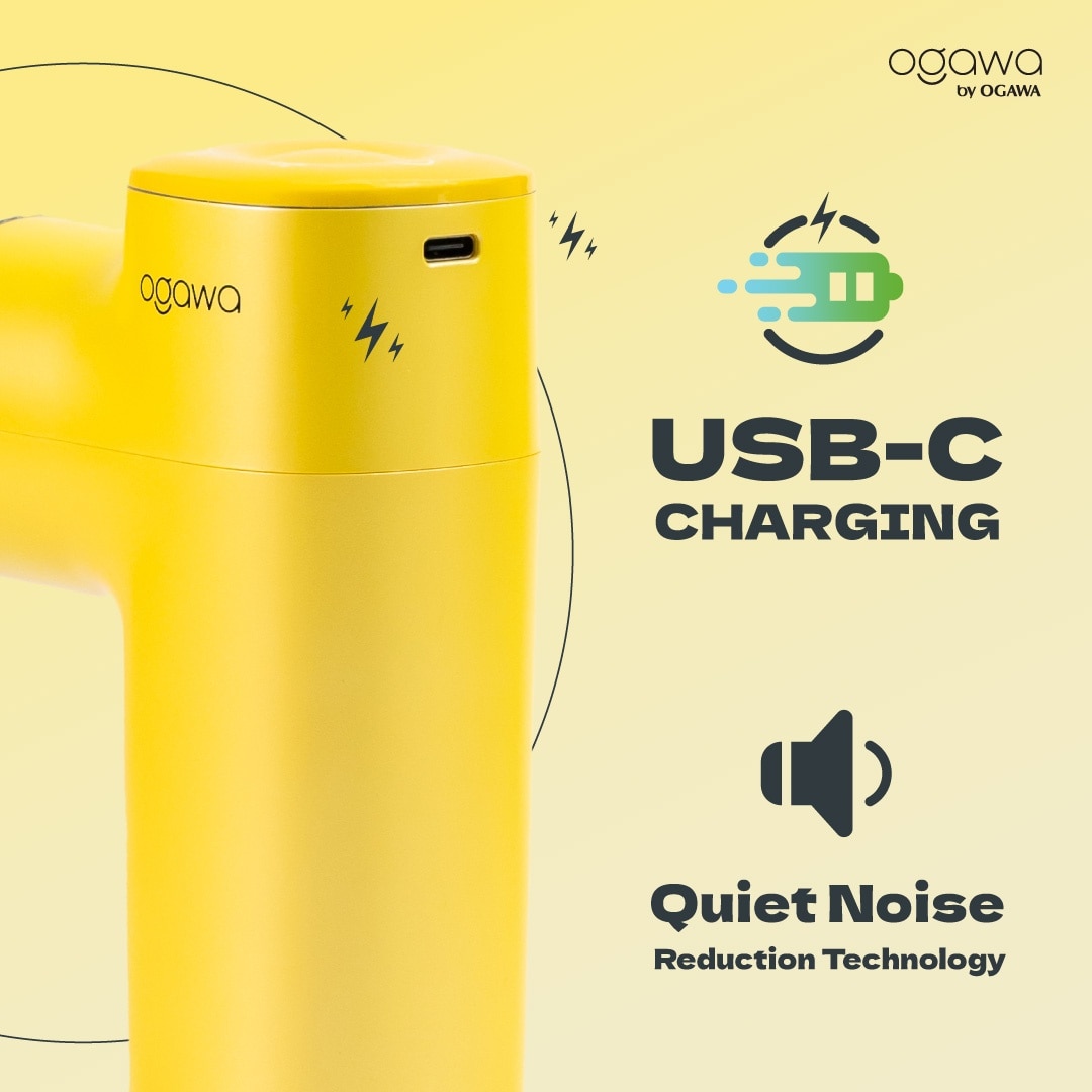 Ogawa by OGAWA TURBO REVIVE Hot & Cold Massage Gun