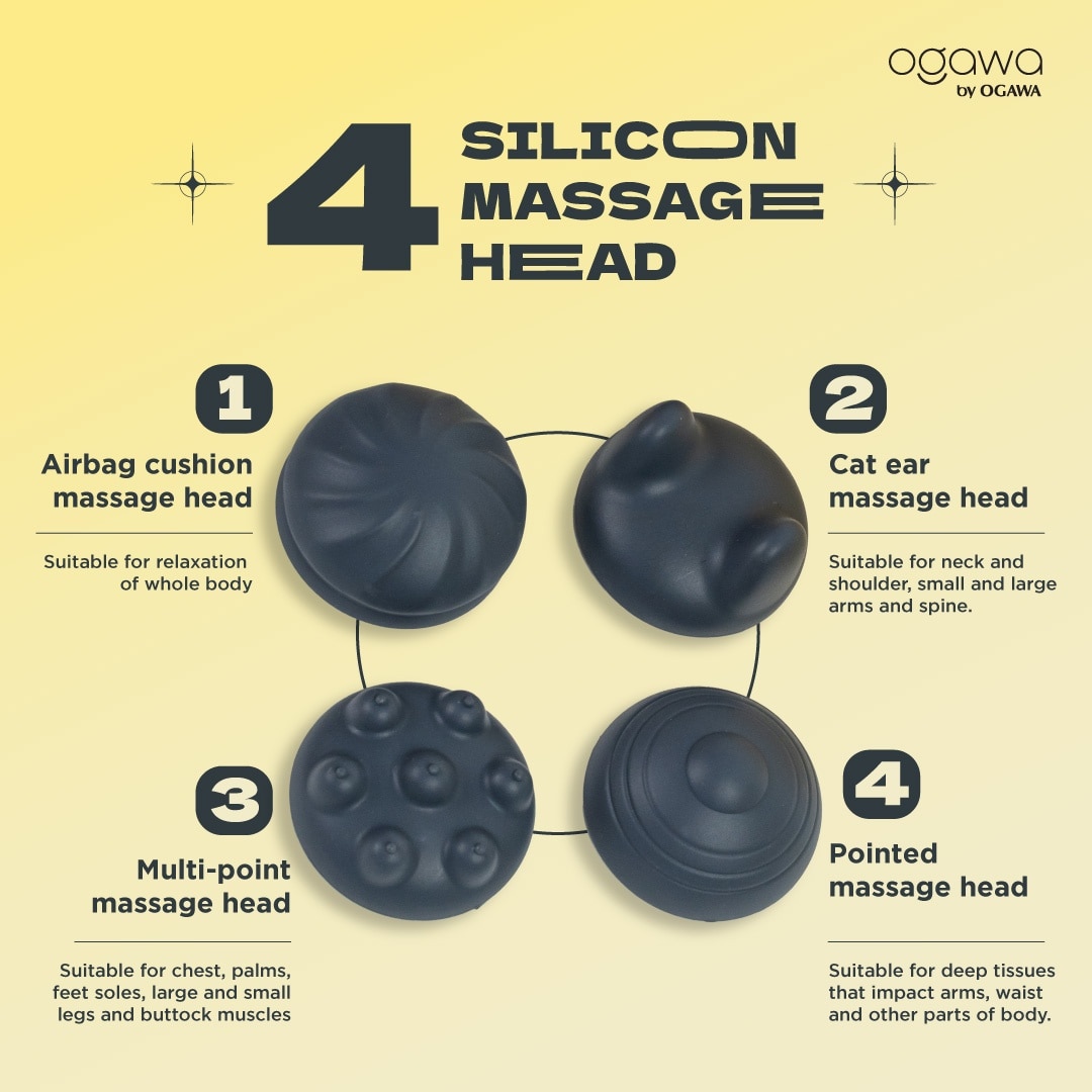 Ogawa by OGAWA TURBO REVIVE Hot & Cold Massage Gun