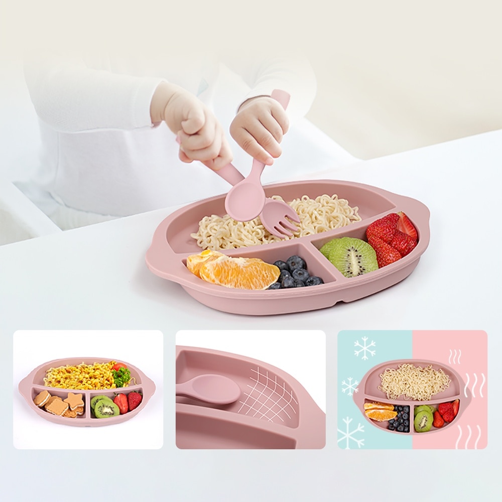 Haakaa Bendy Silicone Cutlery Set - Bluestone